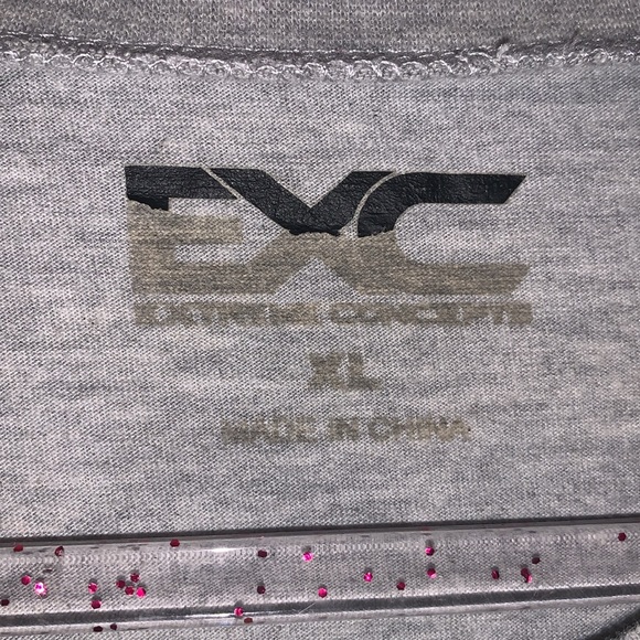 Extreme Concepts Gray American Flag Shirt USA Graphic Tee - Picture 5 of 5